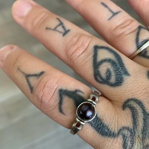 Fortune Teller Pearl Ring Size 8